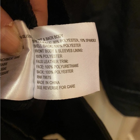 Michael Kors Belted Winter Coat w/ Faux Leather Trim Sz XS EUC!! - Picture 12 of 15